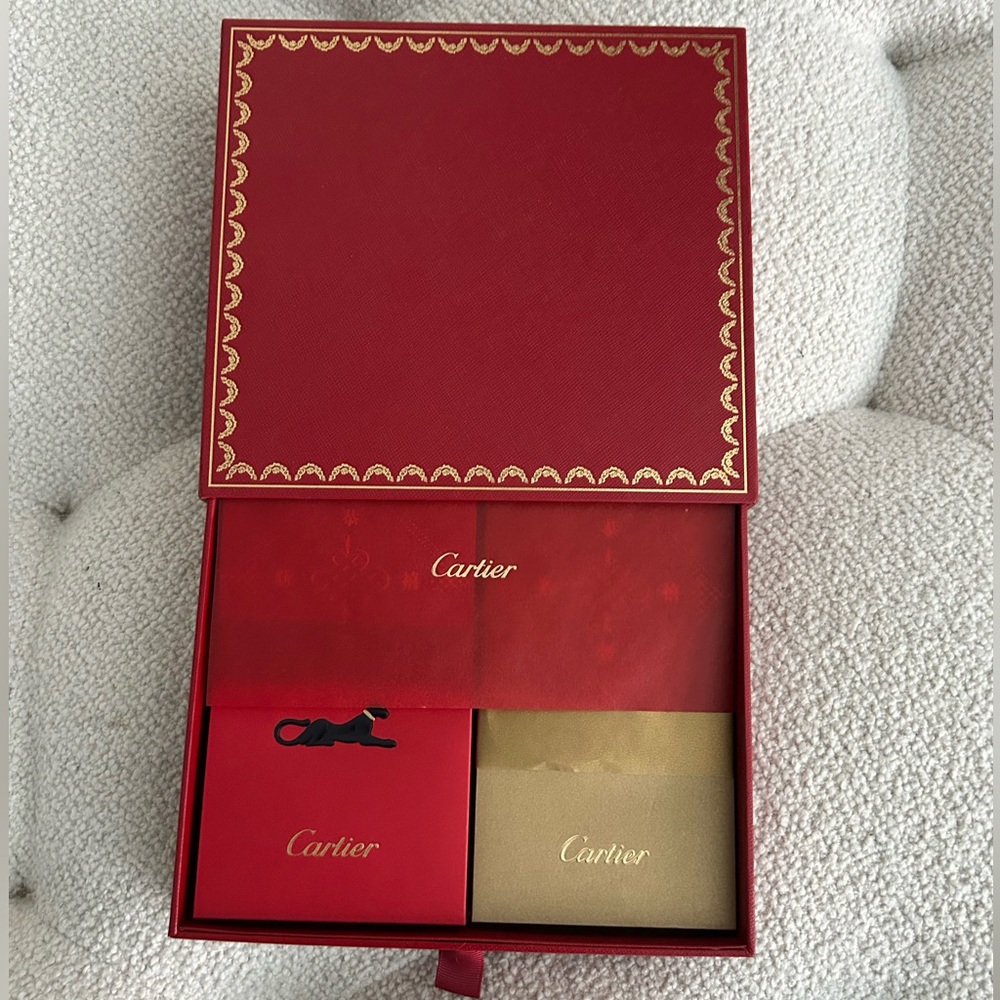 EXCLUSIVE Cartier Lunar New Year Red Box and Envelopes VIP VIC GIFT COLLECTIBLE